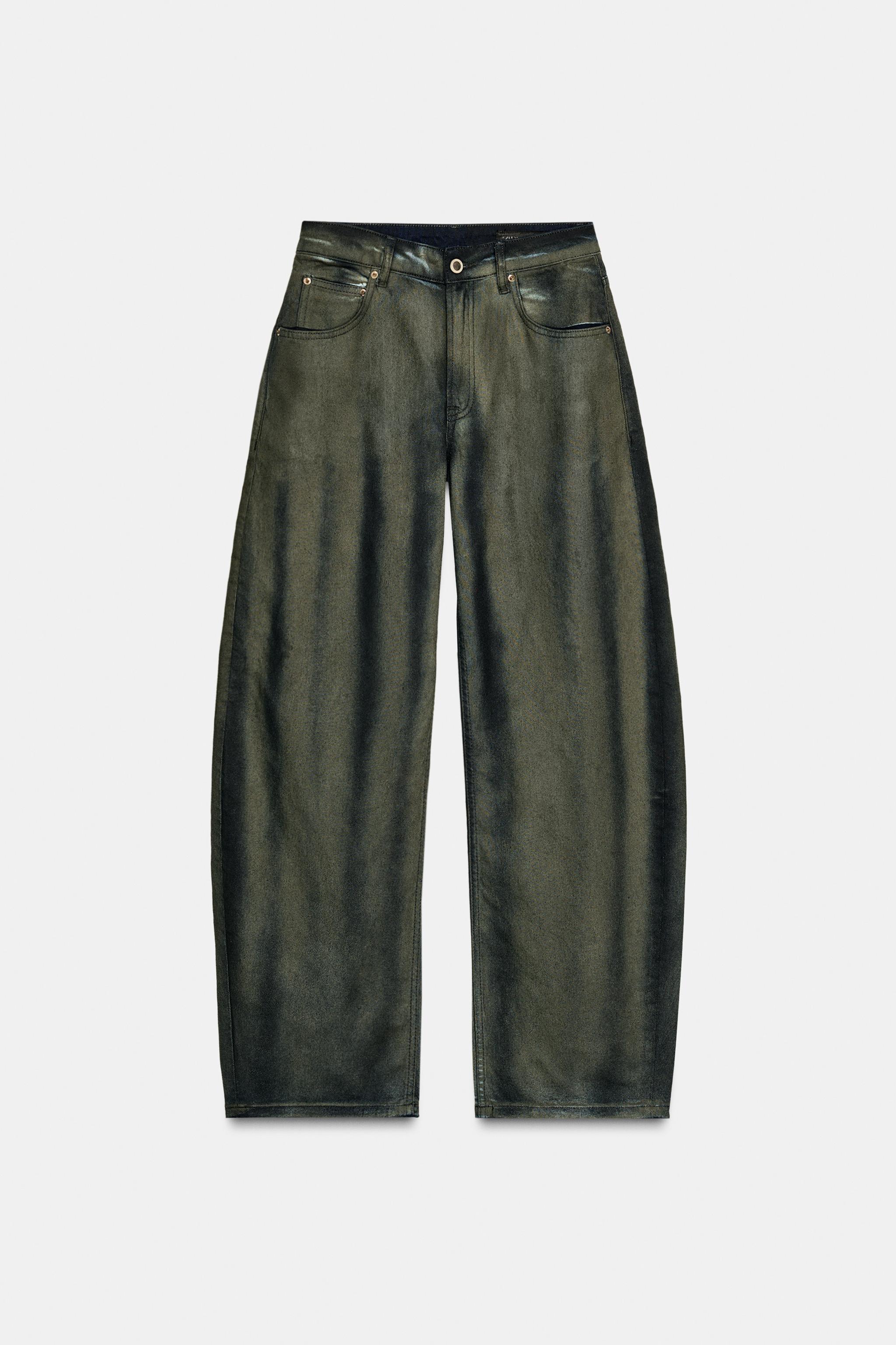 ZW COLLECTION MID-RISE BARREL LEG LIMITED EDITION JEANS